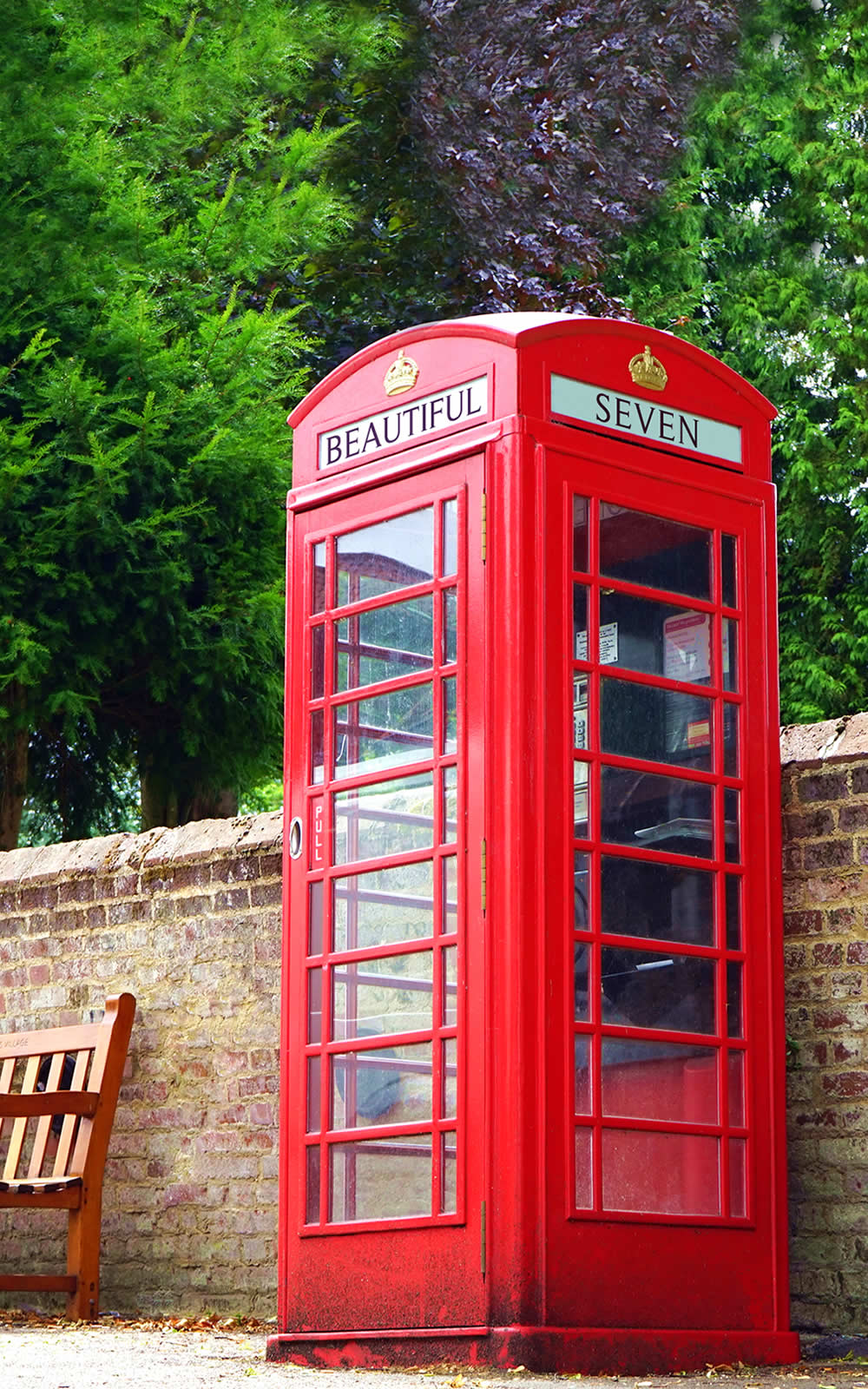 Beautiful Phone Box, la célèbre cabine téléphonique britanique ! Crédit : Brieuc Martin/Beautiful Seven